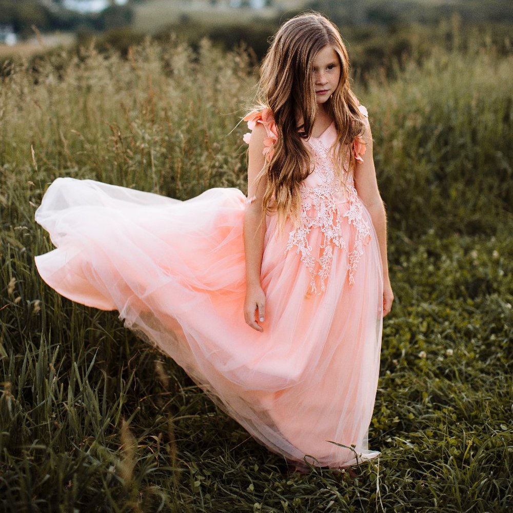 Size 6 Beautiful Girls Dress